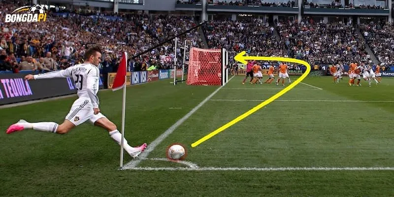 Corner kick - Quả đá phạt góc vào khung thành đối thủ