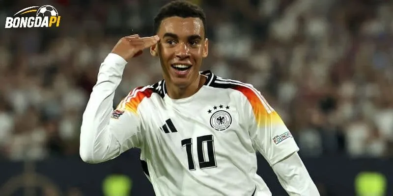 Jamal Musiala (Đức) là nhân vật giữ vị trí top 1 trong bảng xếp hạng